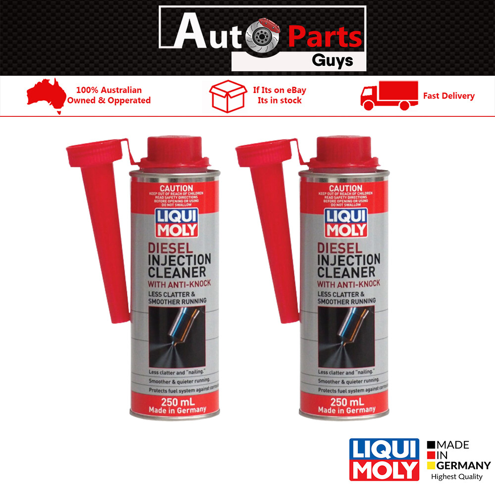 Twin Pack Liqui Moly Diesel Injector Cleaner With AntiKnock 250ML Fuel