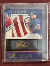2018 Stars and Stripes Black Gold Jon Olsen Auto Jumbo Patch /10