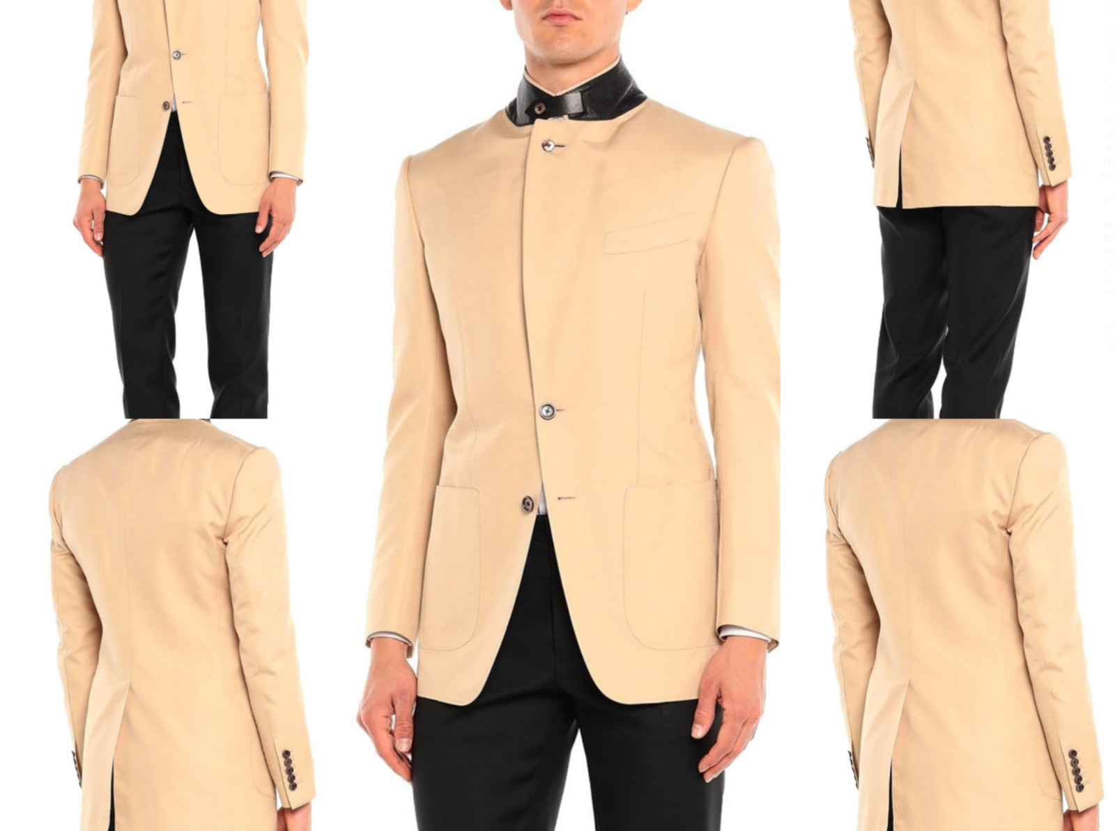 Tom Ford Wool Silk Sartorial Atticus Suit Jacket Blazer New 46 image 2