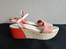 New Cole Haan platform leather sandals. S8.