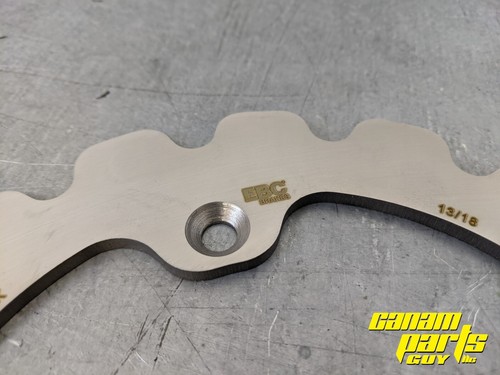 EBC Solid Brake Rotor Canam Outlander or Renegade G2 UTVX6370 - Picture 3 of 7