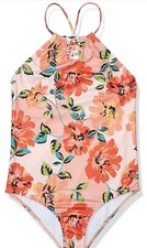 Billabong Girls' Size 8 Beach Bliss One Piece Swimsuit Multicolored TY- 1403