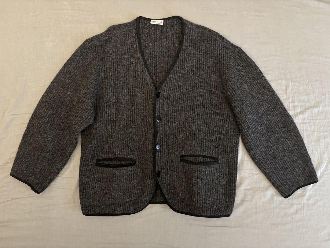トップス 90s agnes b. knit cardigan 90s agnes b. knit cardigan