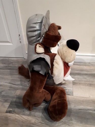 Vintage Tasmanian Devil 26" Plush The Knight Kids Soft Toy 1998 Looney Tunes VGC - Picture 16 of 22