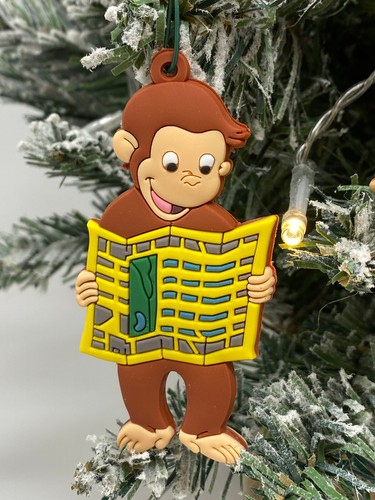 Curious George Weihnachtsschmuck 6-teiliges Set Mann mit der großen gelben Mütze - Bild 7 von 10