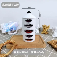 Candle Holder Crafted Ceramic Candle Jar with Enchanting Big Eyes and Versatile!