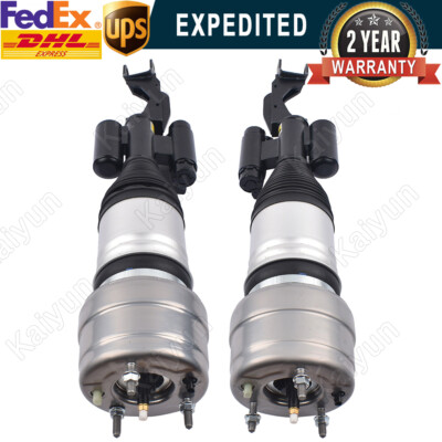 2X Front Air Suspension Shocks For Mercedes W213 E43 E63 E300 AMG 4Matic 2017-20