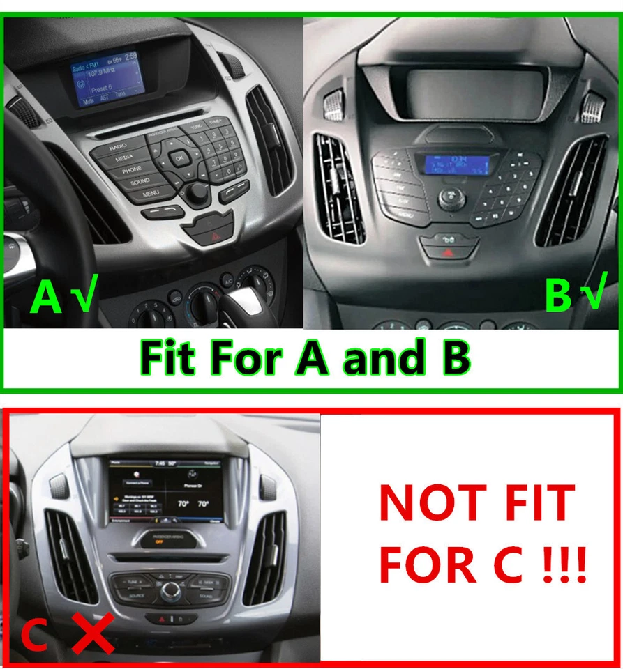 9" Autoradio GPS Navi Für Ford Transit Connect Tourneo Connect 2014-2018 Carplay - Bild 3 von 4