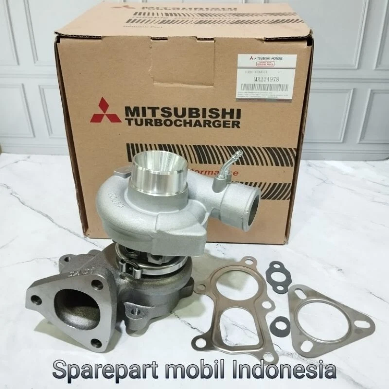 Conjunto de turbocompresor de motor MR224978 1 pieza compatible con Mitsubishi Montero L200 Foto 3 de 3
