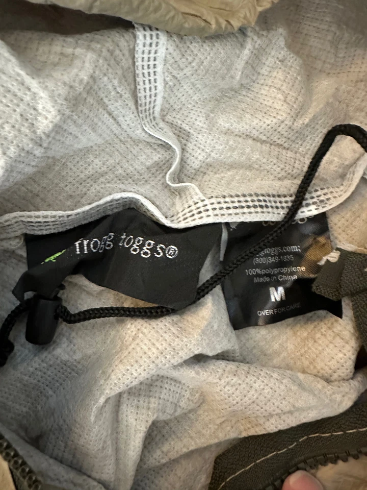 FROGG TOGGS Beige Impermeable Chubasquero Hombre M Foto 2 de 2