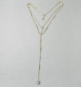 Authentic Kendra Scott Y-drop Coby 18" Inch Necklace gold plated with opalite Wisdom eye