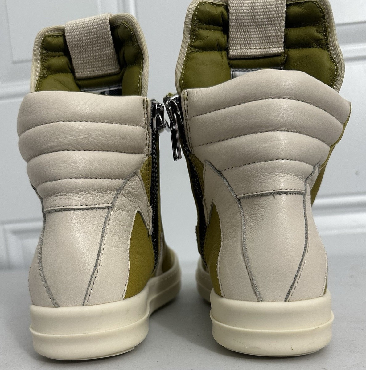 Rick Owens Geobasket Green Sneakers Kids Size 28 , US 11C | eBay