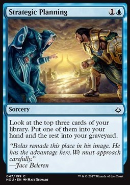 Magic/MTG Strategic Planning HOU-47 Common Englisch EX