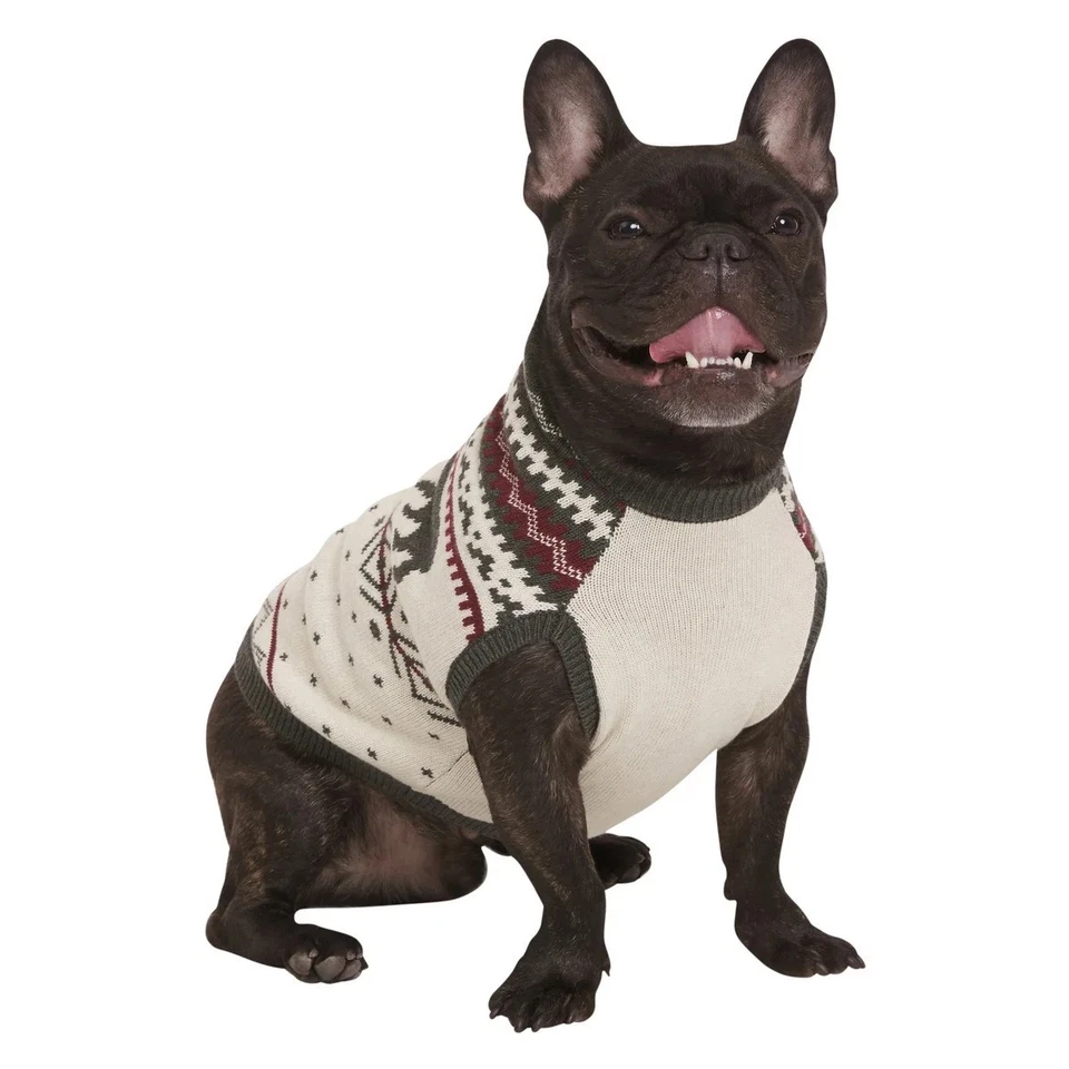 Suéter Lands' End Animal Family Holiday - P - Imagem 2 de 4