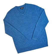 Atlantic Bay Men's Supersoft V-neck Jumper Size M