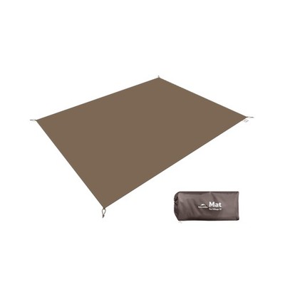 Village Tent Footprint,Waterproof PU 3000mm Wear-Resistant Groundsheet Floor Mat