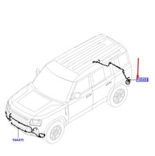 Pare-choc arrière Land Rover DEFENDER