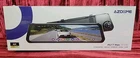 AZDOME 12" Mirror Dash Cam GPS WiFi6 4K+1080P Front & Rear Car Recorder 64G Card