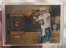 2005 DONRUSS PLAYOFF - ABSOLUTE MEMORABILIA CANTON ABSOLUTES DAN MARINO #177/250