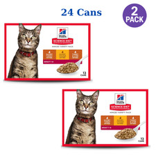 Hill's Science Diet Adult Wet Cat Food - Minced Variety Pack - 24 ct, 5 Oz