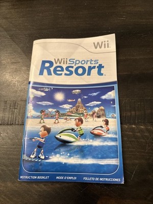 Wii Sports Resort INSTRUCTION BOOK Only