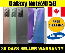 Samsung Galaxy Note20 5G 6.7" Display 128/256G Unlocked - Fair *Fully Function*