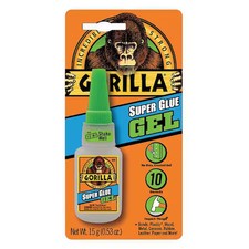 Gorilla Glue 7600101 Adhesive, Super Glue Gel Series, White, 10.1 Oz, Cartridge