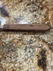 Vintage Stainless Cheese Slicer Cutter Wire Prong Wood Handle Japan - 8 3/8" — photo 3