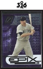 Ted Williams 2005 Donruss Zenith Epix Moment Purple #E-20 #/100