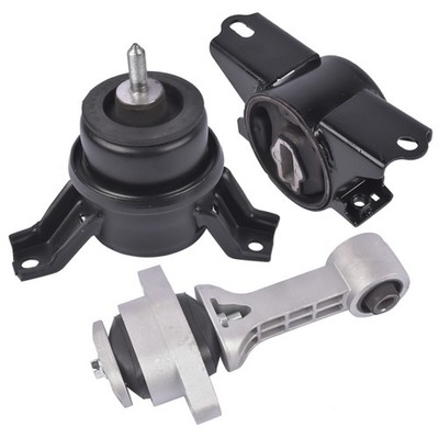 Engine Trans w/o Bracket & Torque Strut Mount 3PCS for Kia Soul 1.6L 2.0L 2010-2
