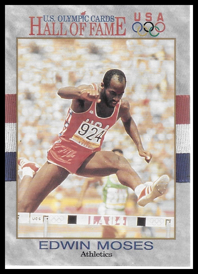 1991 Impel U.S. Olympic Hall of Fame #25 Edwin Moses