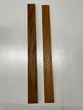 2 Pack, African Mahogany Thin Stock Lumber Wood Blanks in Various Sizes #3765