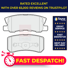 Set pastiglie freno adatte per JEEP COMPASS MK49 2.4 posteriori dal 2006 in poi con ABS V2011271AA nuove