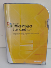 Genuine Vintage Microsoft Office Project Standard 2007 With Key. Retail Box