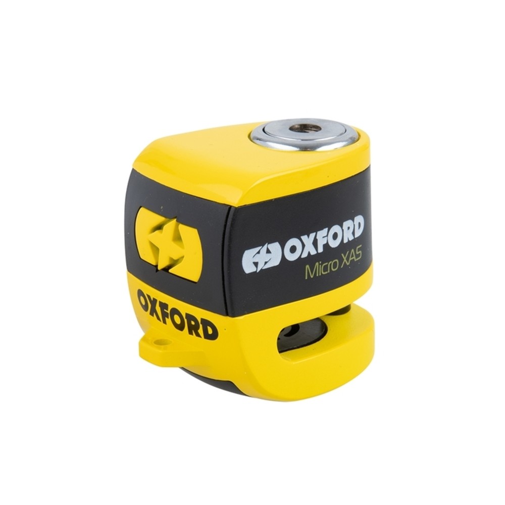Free Shipping Oxford XA5 Alarm Yellow & Black Disc Lock for Motorcycle