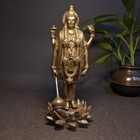 indian Brass Statue of  Vishnu – Hindu Spiritual Figurine – Indian Home Temple