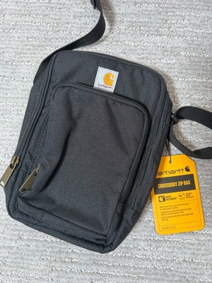 Carhartt Crossbody Zip Bag Multiple Pockets Adjustable Strap