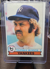 1979 Topps Thurman Munson New York Yankees Baseball Trading Card #310