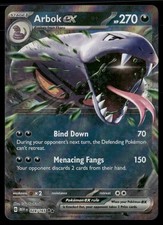 Arbok ex 024/165 Ultra Rare 151 Pokemon Holo NM/M
