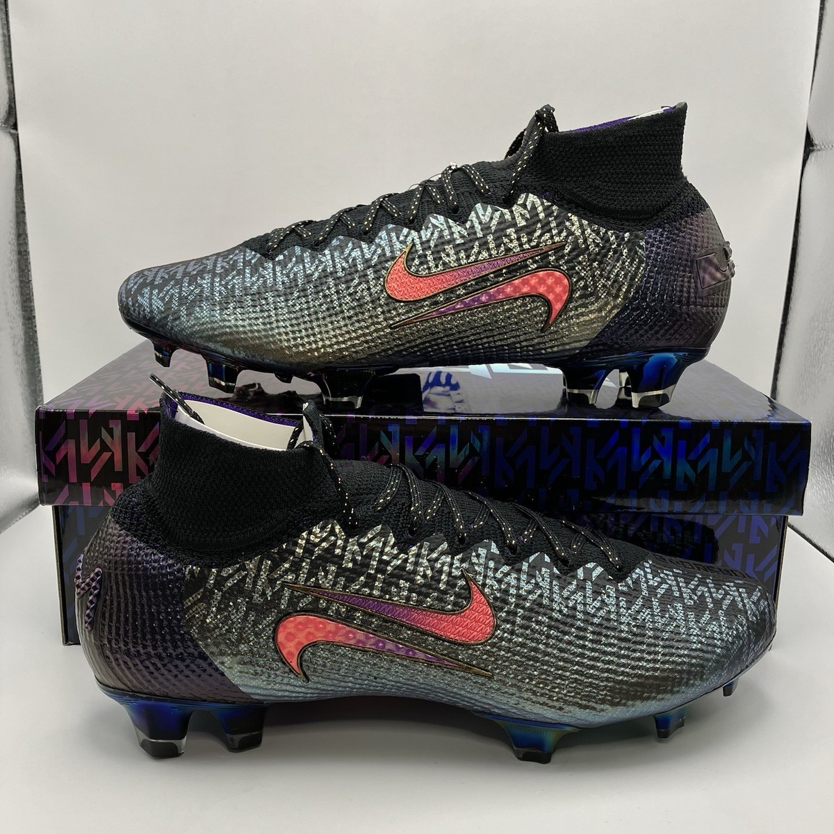 Nike Men's Size 9.5 Mercurial Superfly 7 Elite SE FG Mbappe x