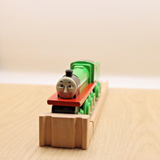 Wooden Train Track Henry Green Engine Thomas Compatible