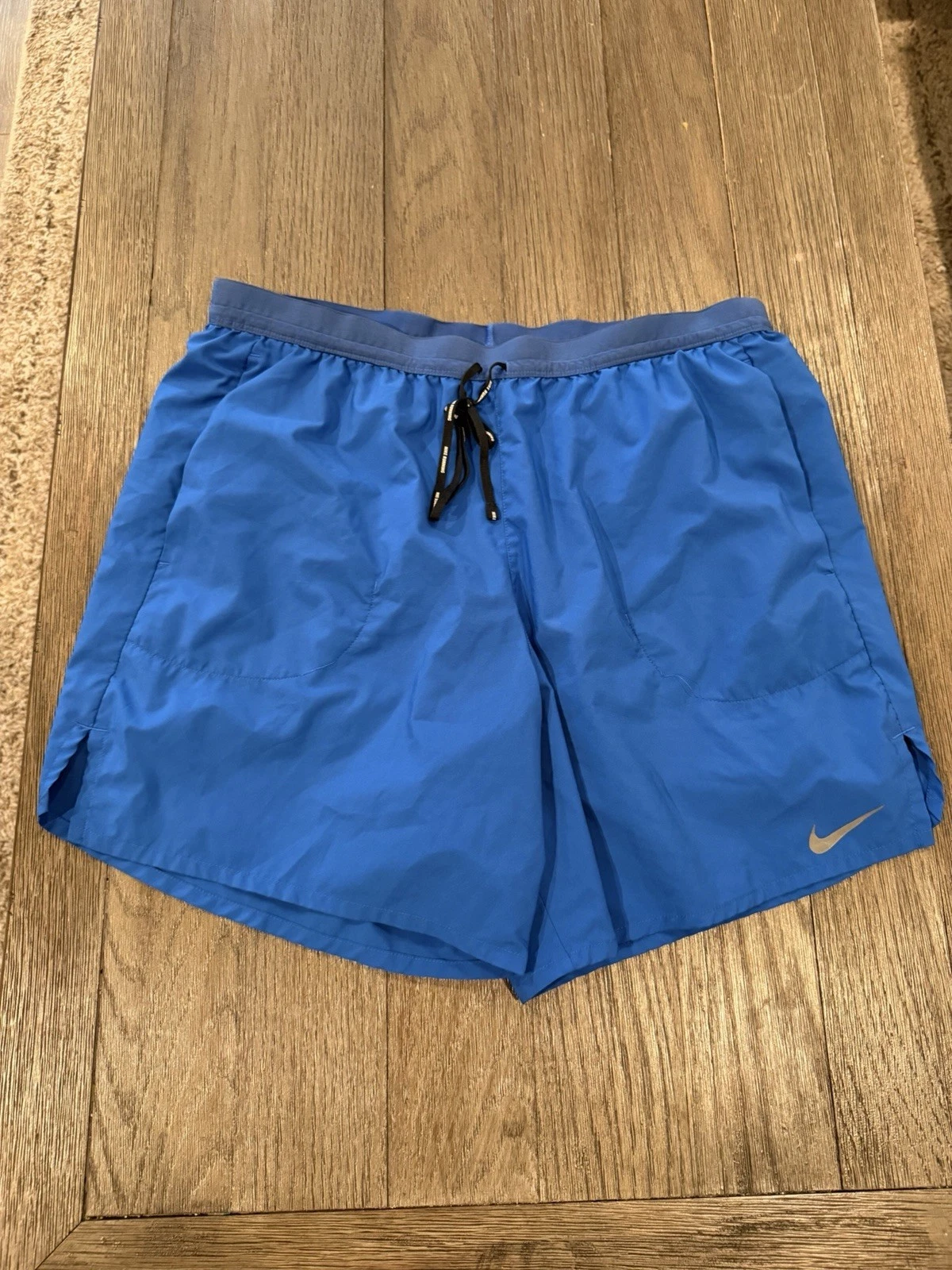 Mens Nike Lined Running Shorts Blue XL Dq1819