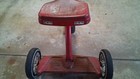 Vintage Red & White AMF Junior Children’s Tricycle, Spooked Wheels, Hard Tires. — photo 5