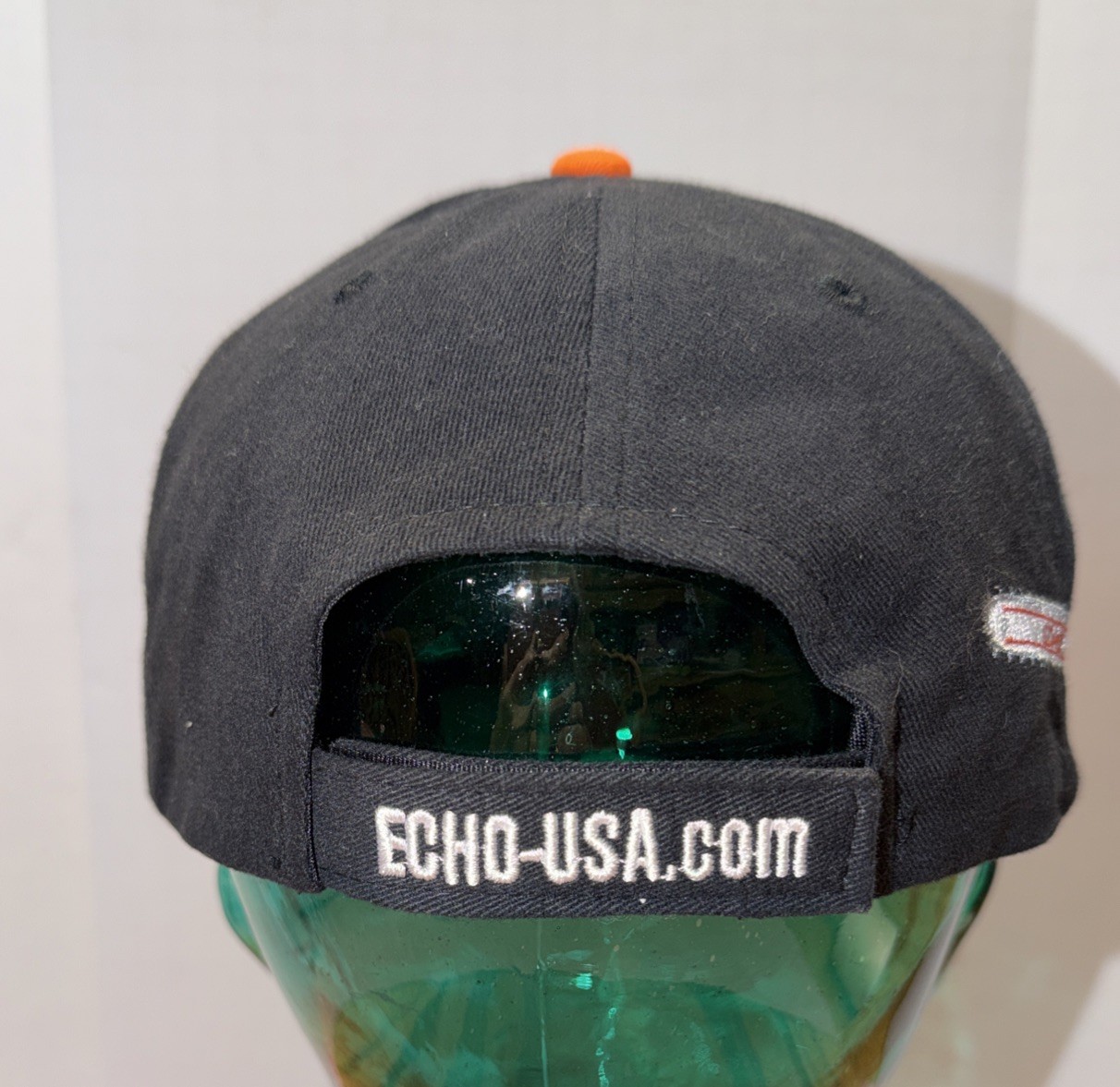 ECHO CHAINSAWS BLACK & ORANGE STRAPBACK ADJ HAT. … - image 3