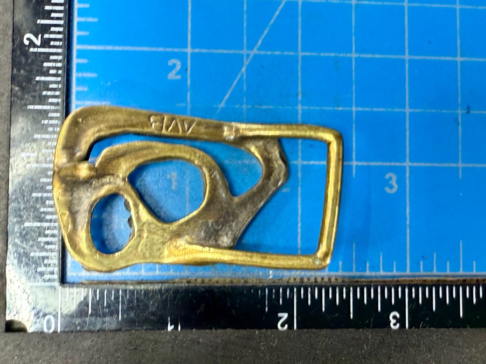 Artisan Abstract Brutalist Statement Openwork Hip… - image 4