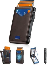 Wallet for Men RFID Wallet with 2 ID Windows