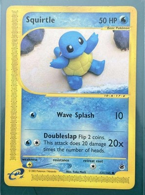 Squirtle 131/165 Expedition Base Set Regular