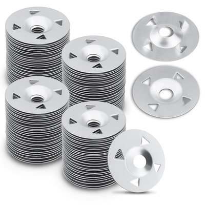 #ad #ad 100 Pcs Foam Board Fasteners Washers 1 1 8 Inch Galvanized Steel Washers $18.99