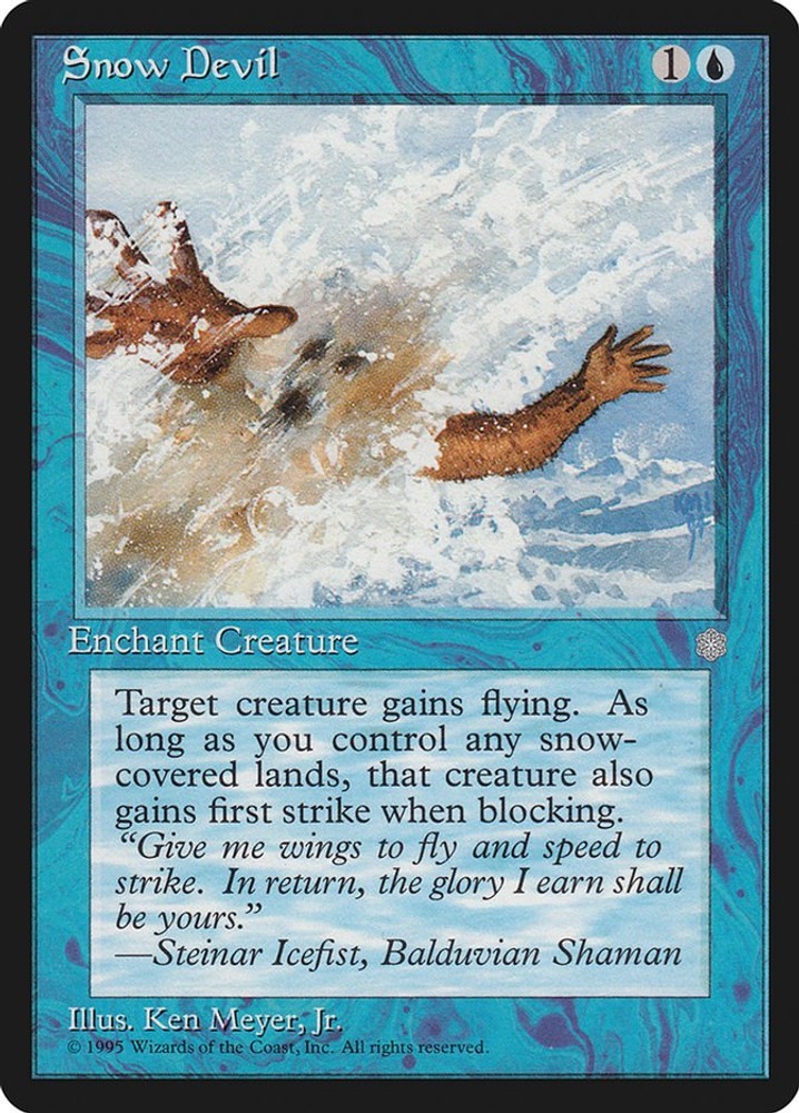 Snow Devil Normal [ICE - 100] LP MagicIce Age