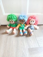 Tiny Tots Tv Vintage Dolls Complete Set Closing Eyes Tilly Tom Tiny